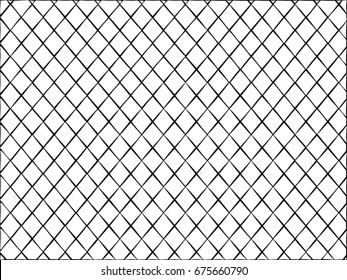 wire mesh black line net pattern in vector.