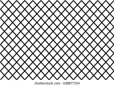 wire mesh black line pattern in vector