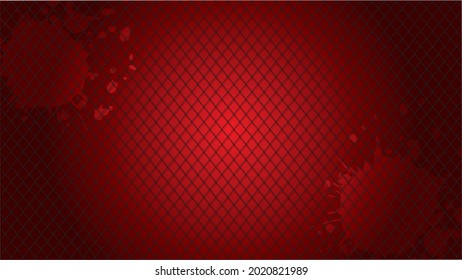 Wire mesh fence background material
