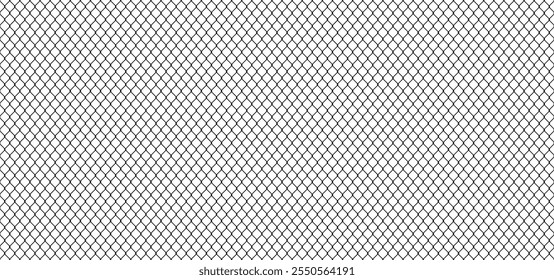 Wire mesh fence isolated on white background