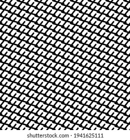 Wire mesh pattern. Decorative textured background. Artwork in black and white.