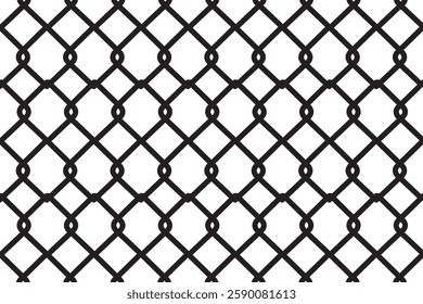 Wire mesh steel metal. Vector illustration.