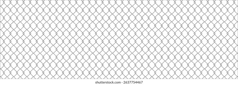 Wire net background vector illustration, black wire mesh isolated, barrier net metal wall, barbed wire fence, black grid for backdrop, fence barb for construction zone, wire grid of fence eps10.