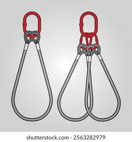 Wire Rope Sling Endless with Safety hook for lifting