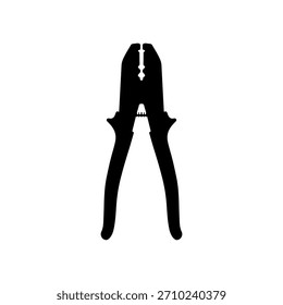 Drahtabstreifer Silhouette Symbol Vektor flache Illustration Design.