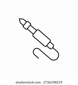 wire tool icon sign vector