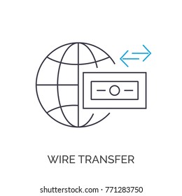 Wire Transfer Icon