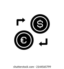 Wire Transfer Icon In Vector. Logotype