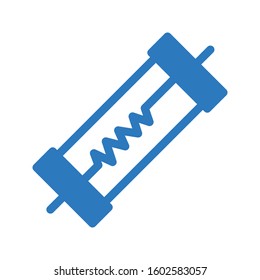 wire vector glyph color icon 