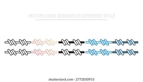Wire Vector Icon Stock Illustration