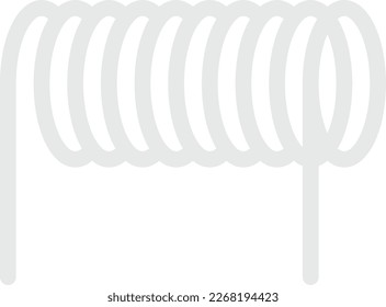 wire Vector illustration on a transparent background. Premium quality symmbols. Line Color vector icons for concept and graphic design.