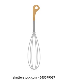 wire whisk kitchen and cooking utensils vector illustration eps 10