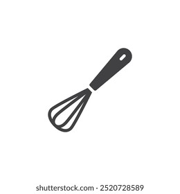 Wire whisk vector icon. filled flat sign for mobile concept and web design. Whisk glyph icon. Symbol, logo illustration. Vector graphics