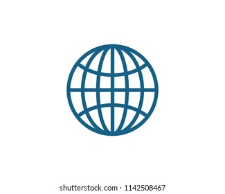 Wire World Logo Template vector icon illustration