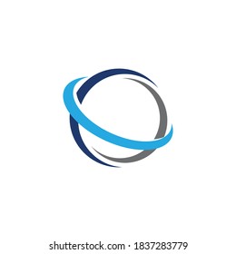 Wire World Logo Template vector illustration