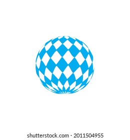 Wire World Logo Template vector illustration
