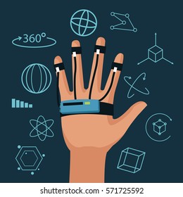wired glove 3d technology digital