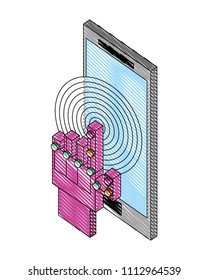 wired glove digital touching display smartphone
