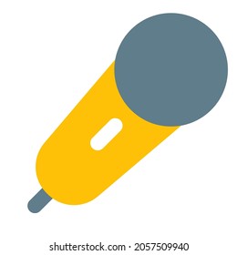 Wired microphone for studio and other playback use