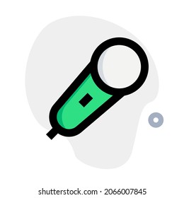 Micrófono con cable para el estudio y otros usos de reproducción