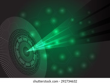 Wireframe abstract background.