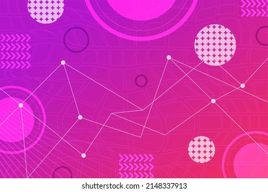 Wireframe abstract background. Wireframe science backdrop. Futuristic visualization design. Scientific wallpaper. Corporate dynamic digital template. Website header, flyer layout. Vector illustration.