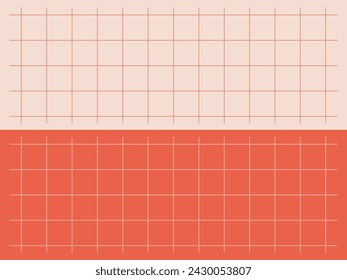 Wireframe background with Beige and orange vintage colors