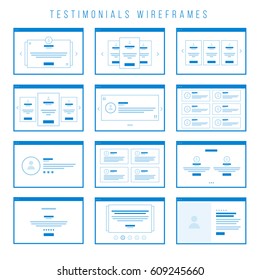 Wireframe Components To Build Your Own Website Mockup. You Can Combine Them To Create Some Unique Prototypes And To Build Your First Draft Of Your Website Design.