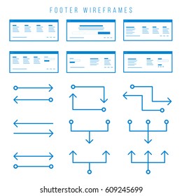 Wireframe Components To Build Your Own Website Mockup. You Can Combine Them To Create Some Unique Prototypes And To Build Your First Draft Of Your Website Design.