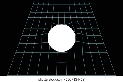 Wireframe flat shaped sun icon on a dark background, easily editable icon, vector art illustration