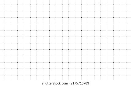 Wireframe grid connected dots and lines technology background template. Network blockchain linked global digital database graphic vector