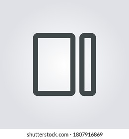 Wireframe Icon. wireframe symbol isolated on Gradient background. Vector Illustration