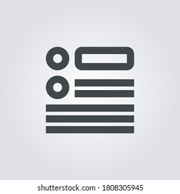 Wireframe Icon. wireframe symbol isolated on Gradient background. Vector Illustration