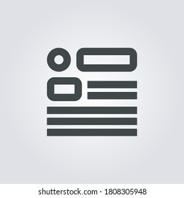 Wireframe Icon. wireframe symbol isolated on Gradient background. Vector Illustration