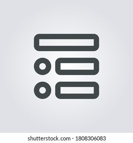 Wireframe Icon. wireframe symbol isolated on Gradient background. Vector Illustration