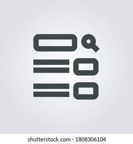 Wireframe Icon. wireframe symbol isolated on Gradient background. Vector Illustration