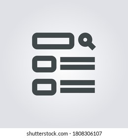 Wireframe Icon. wireframe symbol isolated on Gradient background. Vector Illustration