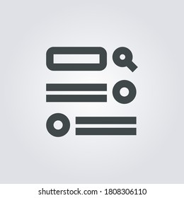 Wireframe Icon. wireframe symbol isolated on Gradient background. Vector Illustration