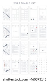 Wireframe Kit. Templates and UI elements for web, tablet and mobile devices to help speed up your UX workflow
