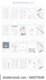 Wireframe Kit. Templates and UI elements for web, tablet and mobile devices to help speed up your UX workflow