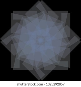 Wireframe mesh polygonal background. Abstract form with connected lines and dots. illustration