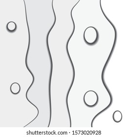 Wireframe mesh polygonal background. Abstract form with connected lines and dots