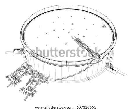 Similar – Image, Stock Photo oil tank Oil Tank Oil tank