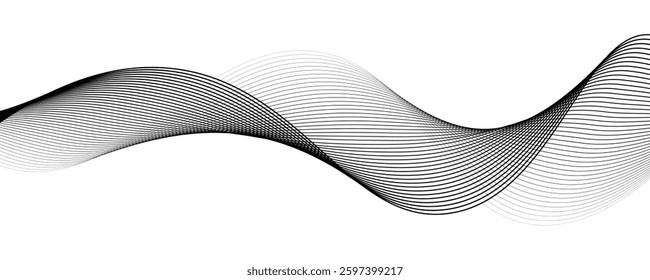 wireframe sound wave mixer abstract background, wireframe sound waves. Abstract motion lines.