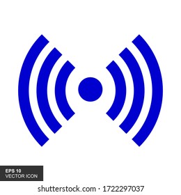 Wireles signal. Icon. Wifi. Vector illustration.
