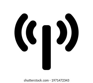 Wireles signal. Icon. Wifi. Vector illustration.