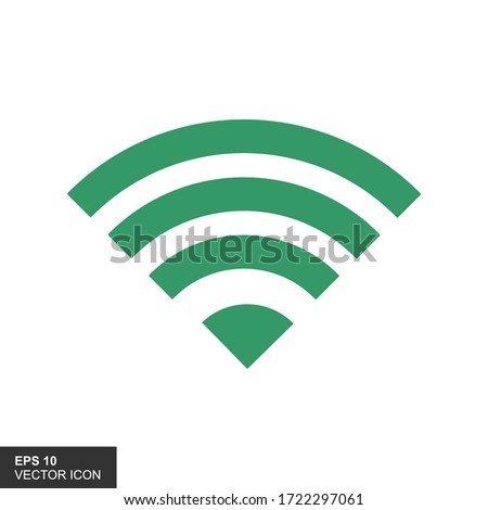 Wireles signal. Icon. Wifi. Vector illustration.