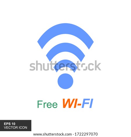 Wireles signal. Icon. Wifi. Vector illustration.