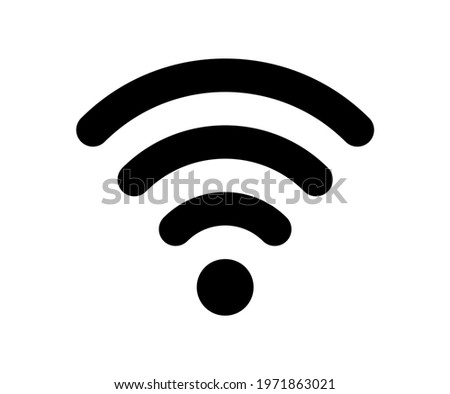 Wireles signal. Icon. Wifi. Vector illustration.