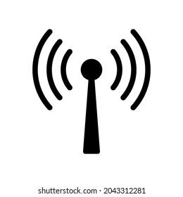 Wireless Antenna Icon for apps and web sites